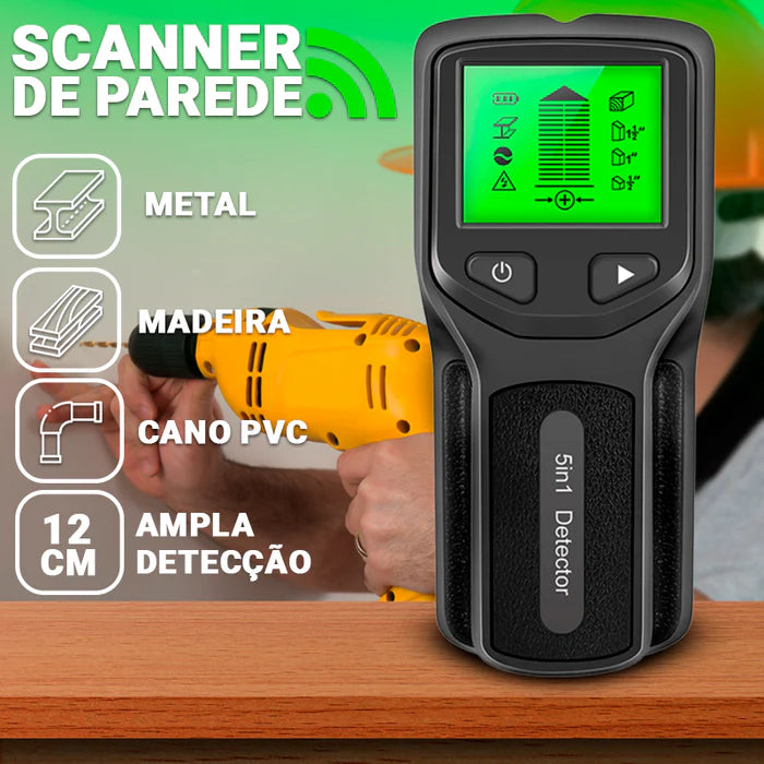 Scanner de Parede Alfa Plus 3 em 1 - Ultra Preciso