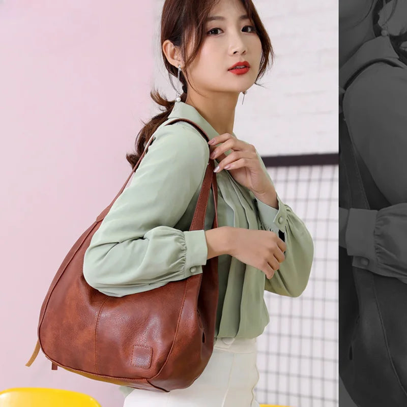 Bolsa Feminina de Couro Modelo Jhegger