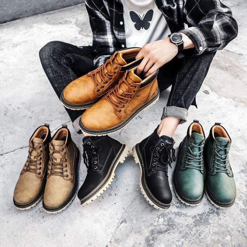 Bota Masculina Casual Remano Solstice