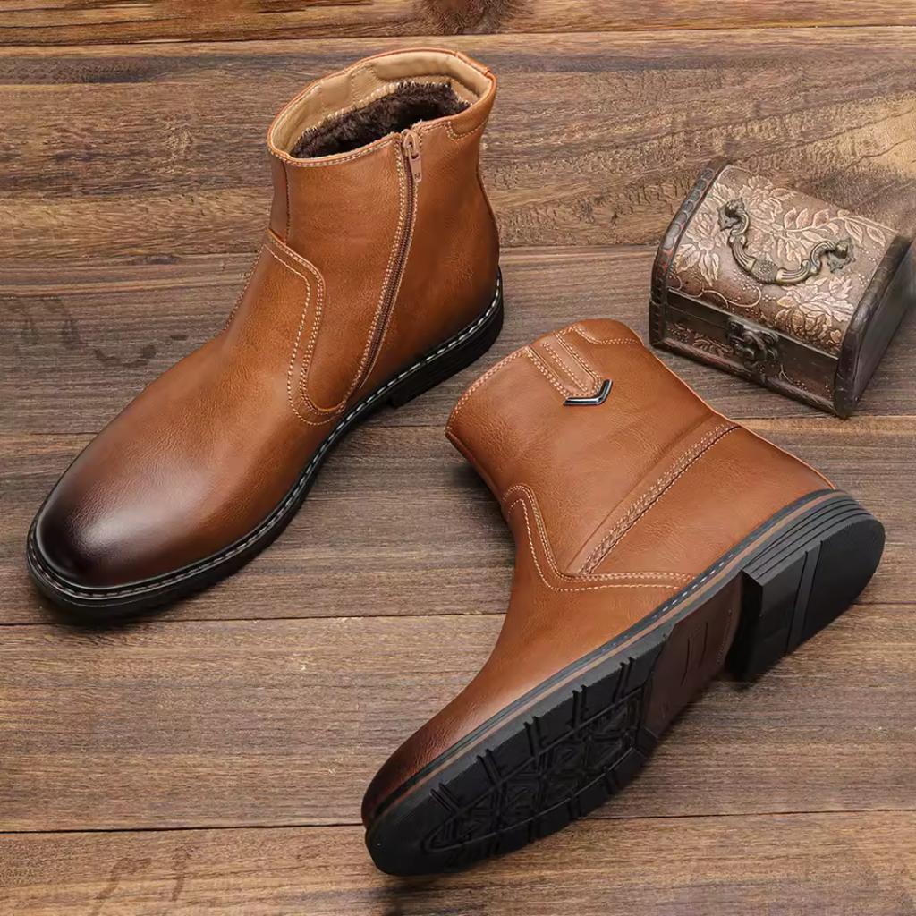Bota Masculina Inverno Vintage