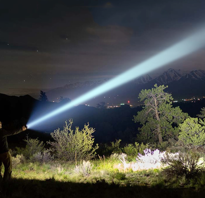 Lanterna Laser Titanium - Super potente