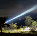 Lanterna Laser Titanium - Super potente