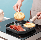 Frigideira Antiaderente Gold Chef 3 em 1 - Não Gruda Nada