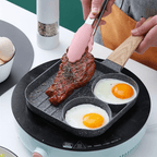 Frigideira Antiaderente Gold Chef 3 em 1 - Não Gruda Nada
