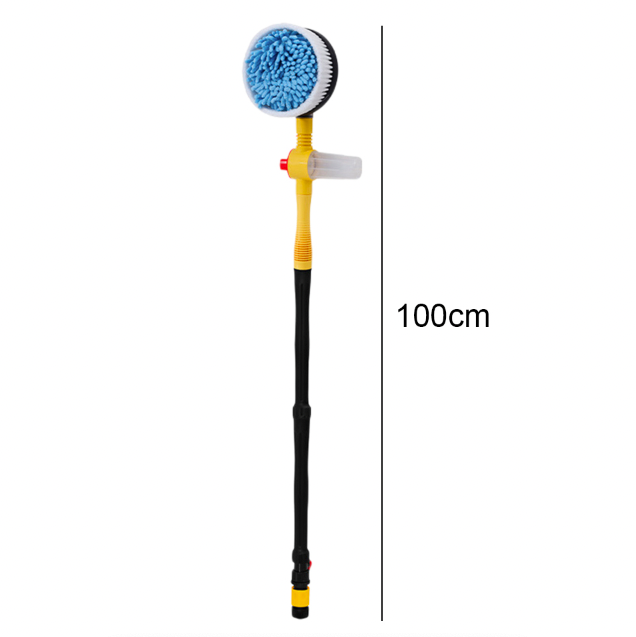 Escova Giratória Limpeza Carro Rotativa PowerShine 360 - Limpeza Pesada