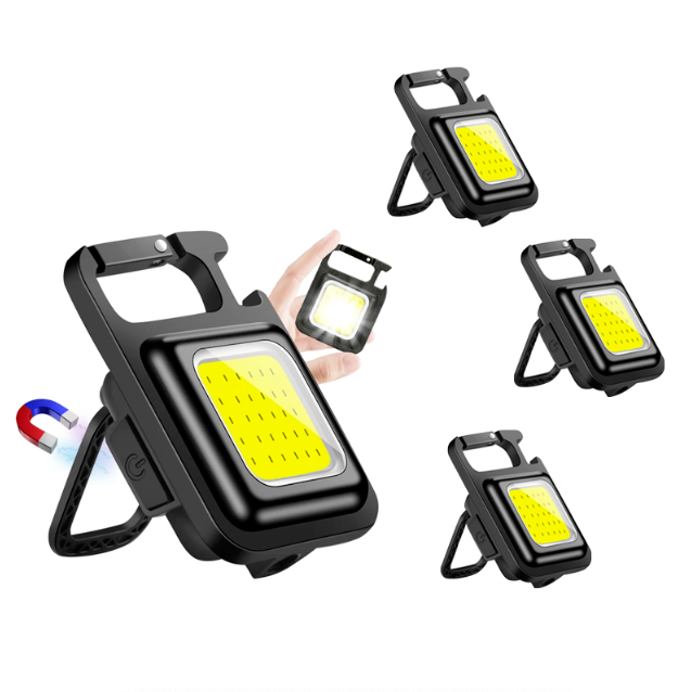 Mini Lanterna Multifuncional Titanium - Ultra Potente