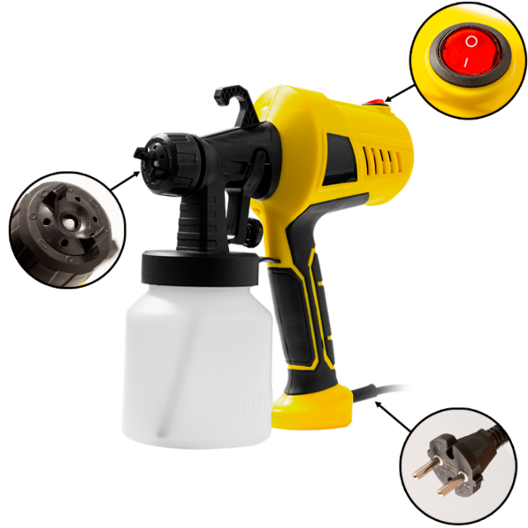 Pistola De Tinta Nano Spray - Alta Potência