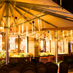 Led Chuva Natalina SolarMax - Decoração de Gramado
