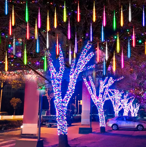 Led Chuva Natalina SolarMax - Decoração de Gramado