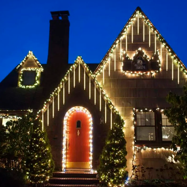 Led Chuva Natalina SolarMax - Decoração de Gramado