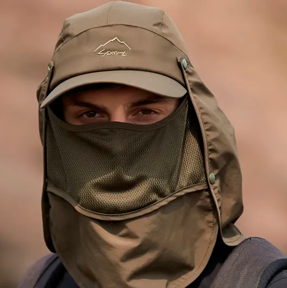 Boné Multifuncional Sun Protector - Proteção Completa