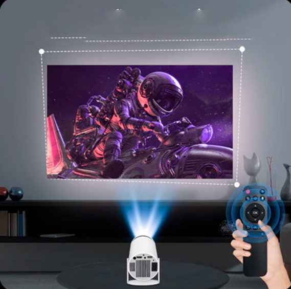 Projetor Portátil Cinemax 4K