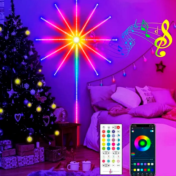 Fogos de Artifício em LED - Final De Ano Mágico