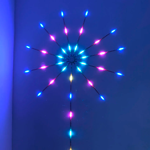 Fogos de Artifício em LED - Final De Ano Mágico