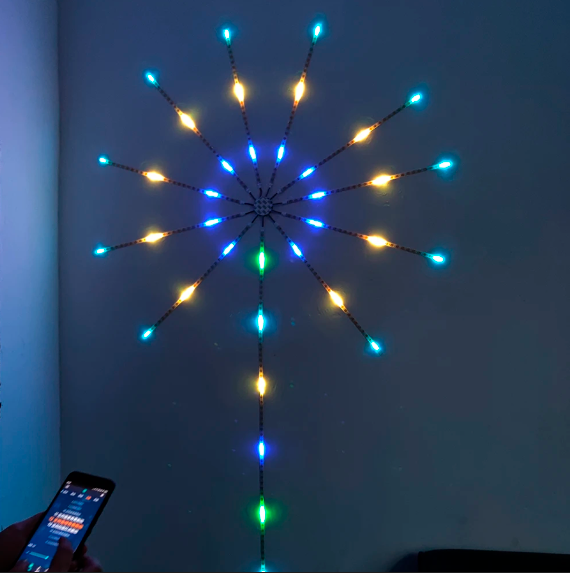 Fogos de Artifício em LED - Final De Ano Mágico