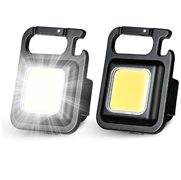 Mini Lanterna Multifuncional Titanium - Ultra Potente