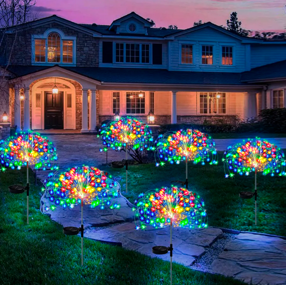 LED Solar Mágico NightGlow - Decoração Americana