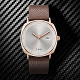 Rose gold e marrom