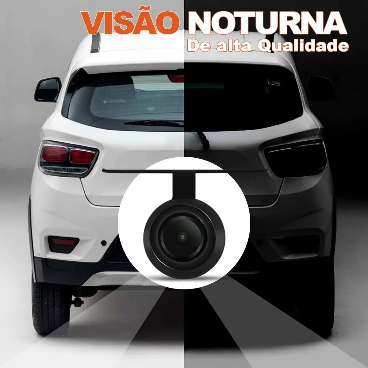 Câmera de Ré Veicular para Carros - CanProtect