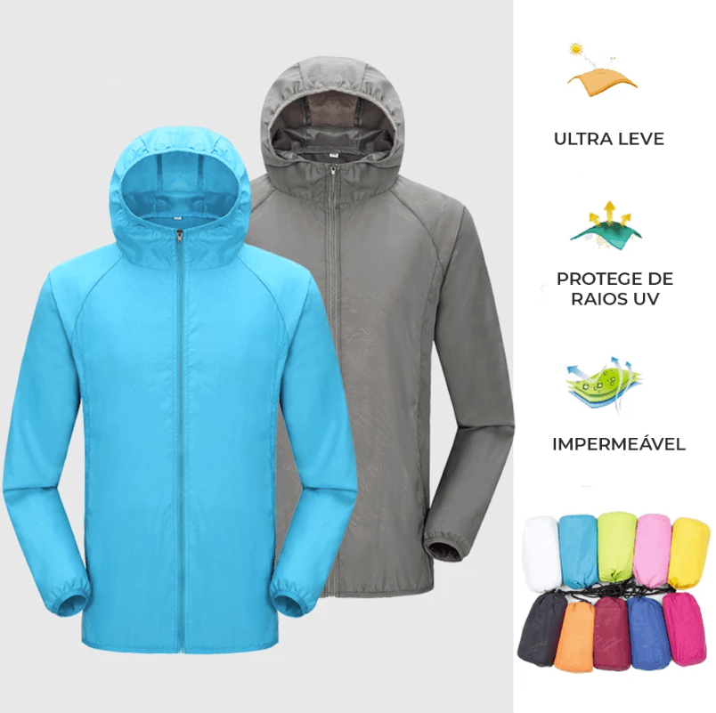 Jaqueta Corta Vento Impermeável Unisex - DryMAX