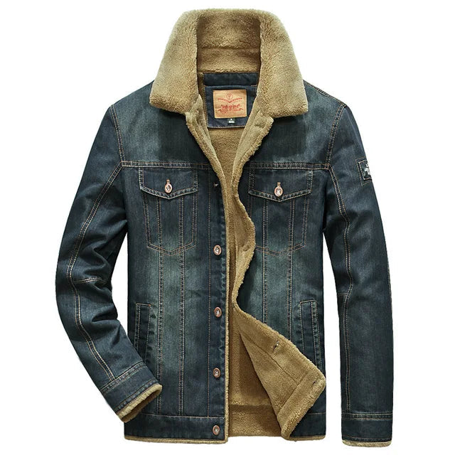 Jaqueta Jeans Masculina Remano Acolchoada