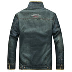 Jaqueta Jeans Masculina Remano Acolchoada