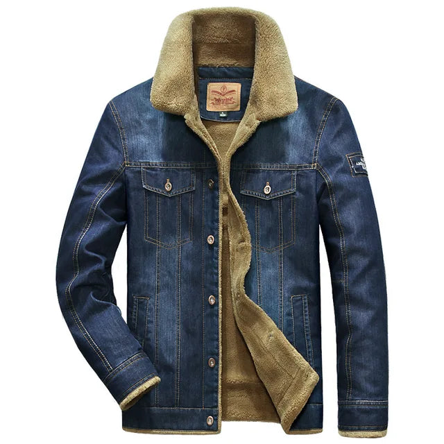 Jaqueta Jeans Masculina Remano Acolchoada