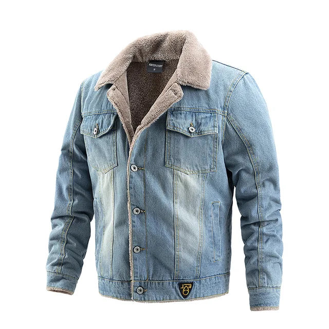 Jaqueta Jeans Masculina Remano Forrada