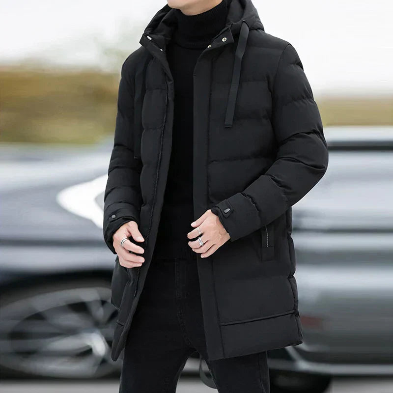 Jaqueta Puffer Masculina Alongada Remano