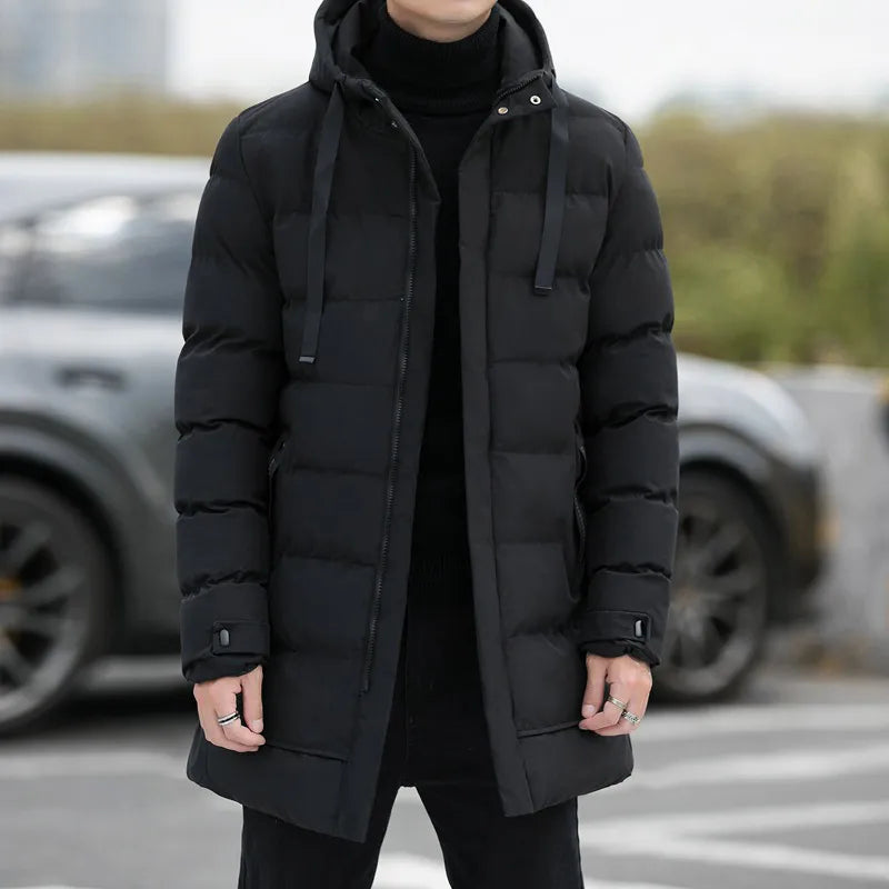 Jaqueta Puffer Masculina Alongada Remano