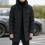 Jaqueta Puffer Masculina Alongada Remano