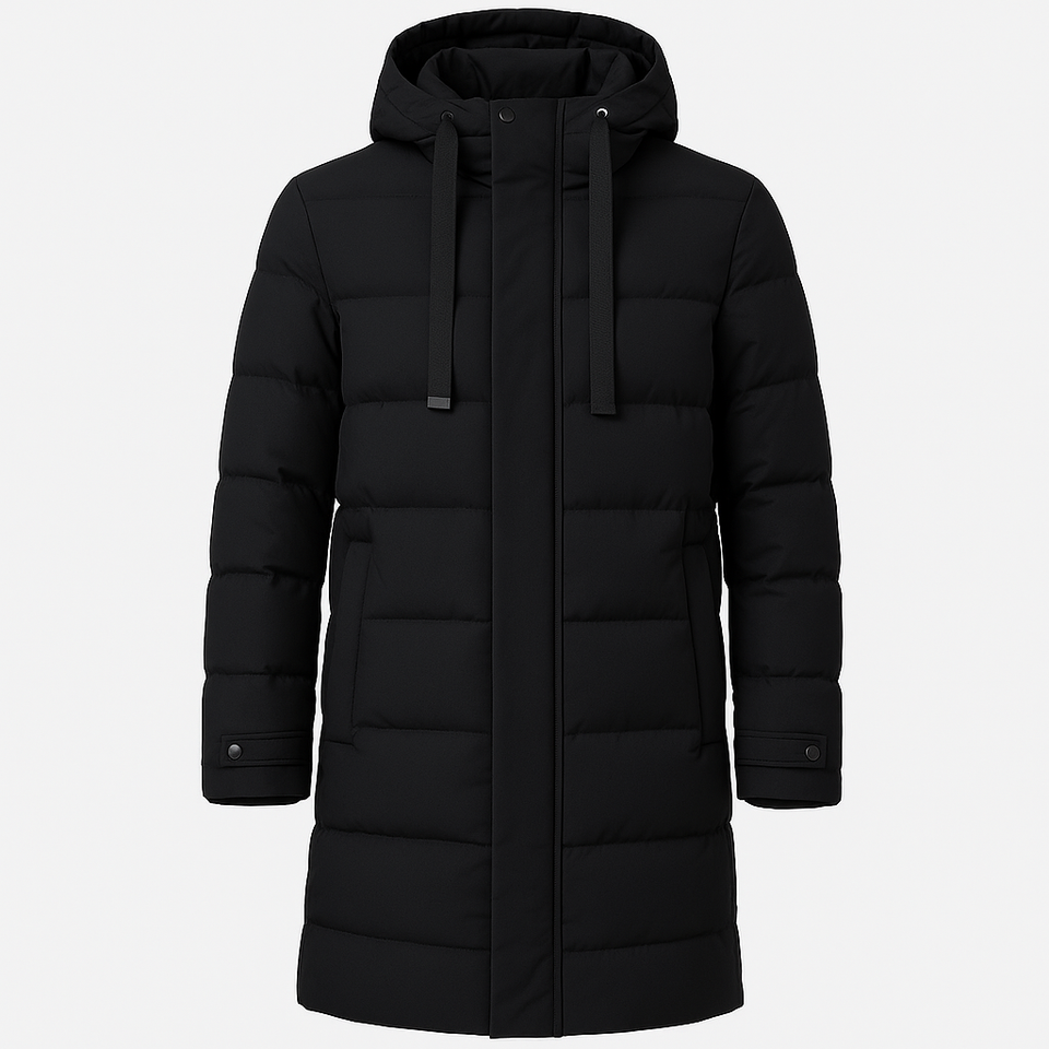 Jaqueta Puffer Masculina Alongada Remano