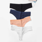 Kit de 10 Calcinhas Sensuais e Confortáveis em Algodão - SoftComfort