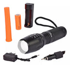 Lanterna Recarregável Tática T900 LED Super Zoom