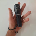 Lanterna Recarregável Tática T900 LED Super Zoom
