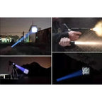 Lanterna Recarregável Tática T900 LED Super Zoom