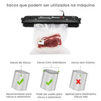 Seladora a Vácuo Automática Portátil - Conserva Alimentos Mais Tempo