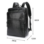 Mochila Executiva em Couro Leather