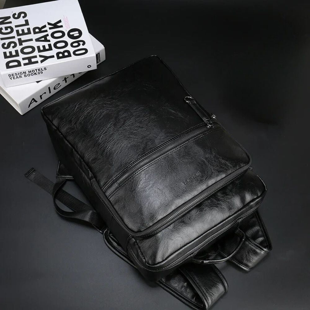 Mochila Executiva em Couro Leather