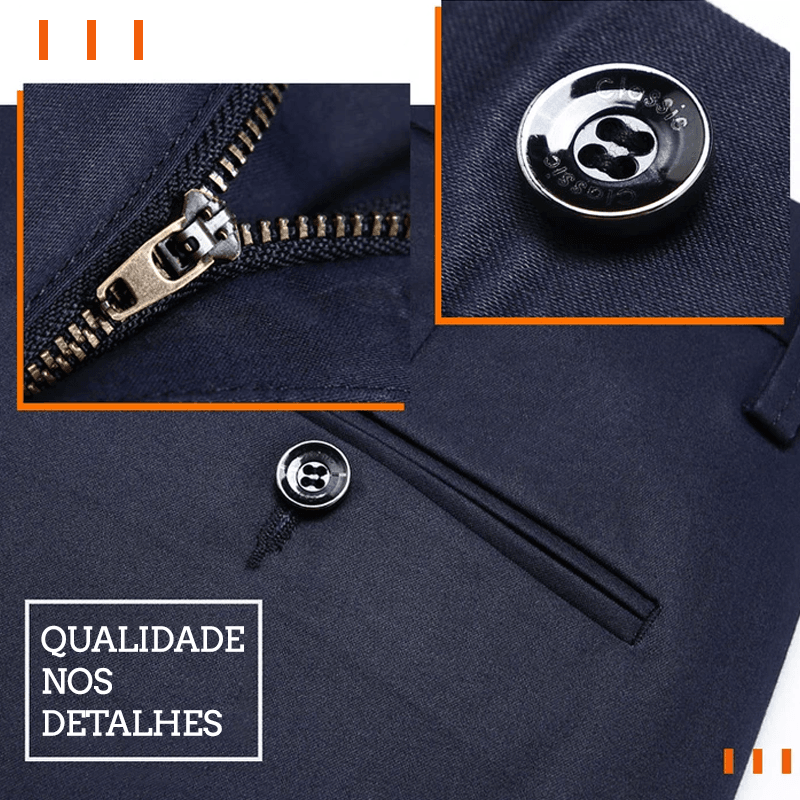 Calça Social Alfaiataria Gentleman - Executiva Premium