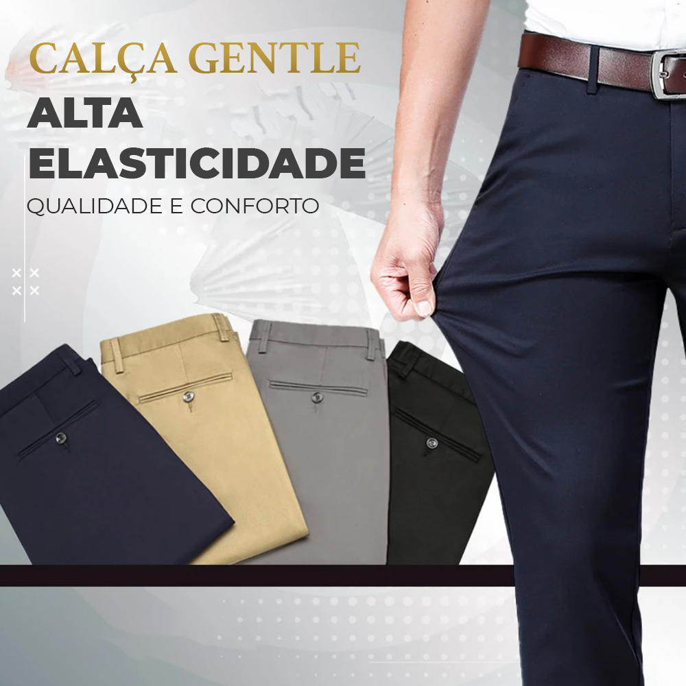 Calça Social Alfaiataria Gentleman - Executiva Premium