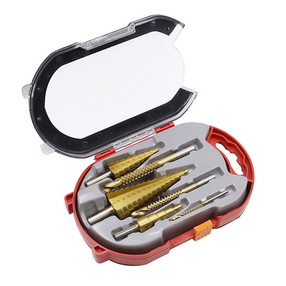 Kit Completo 6 Brocas de Titanium Escalonada