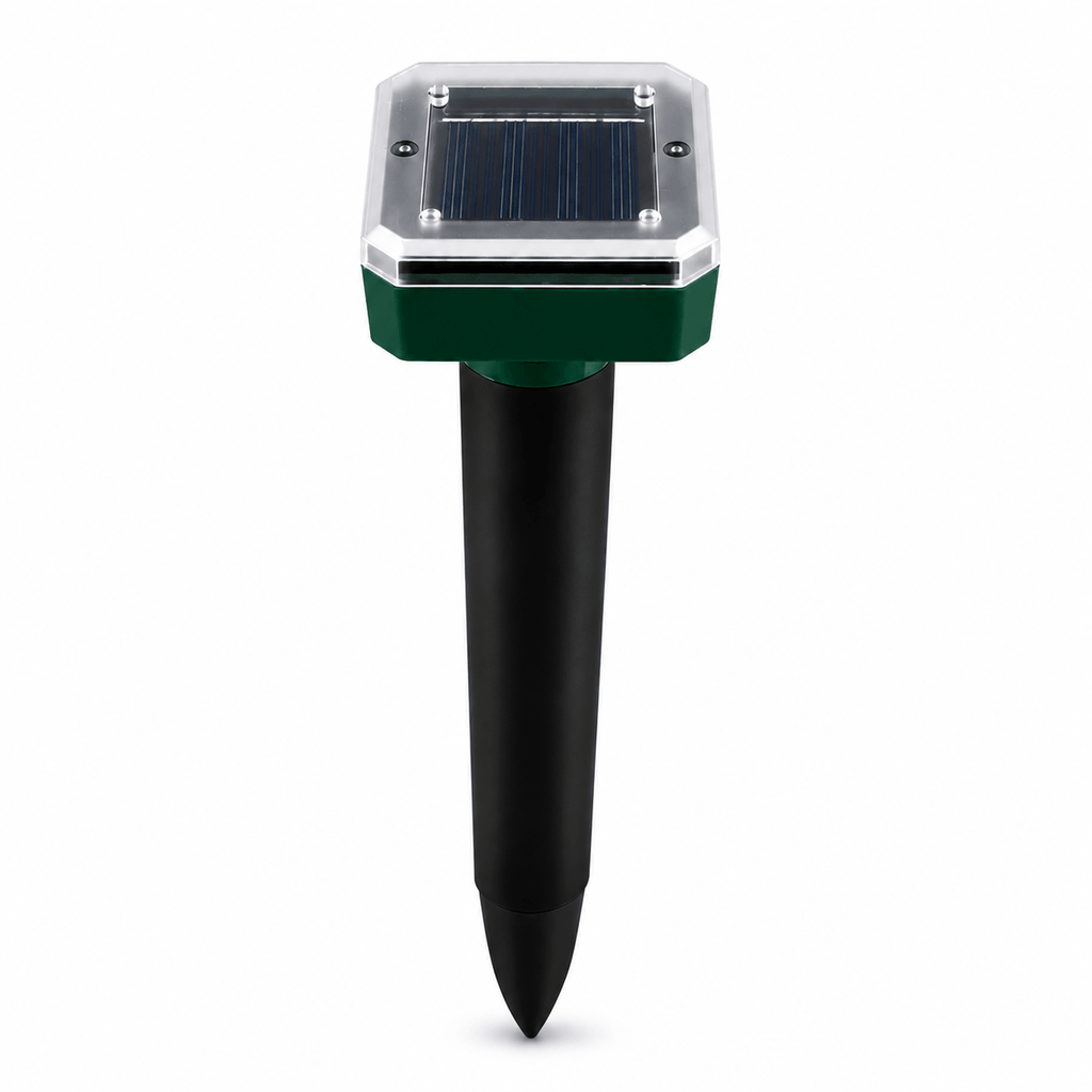 Repelente Solar Ultra Sônico Impermeável Espanta Pragas 24 Horas A Prova D'água