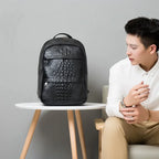 Mochila Executiva em Couro Rustic