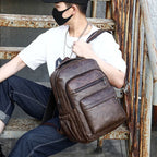 Mochila Executiva em Couro Cargo