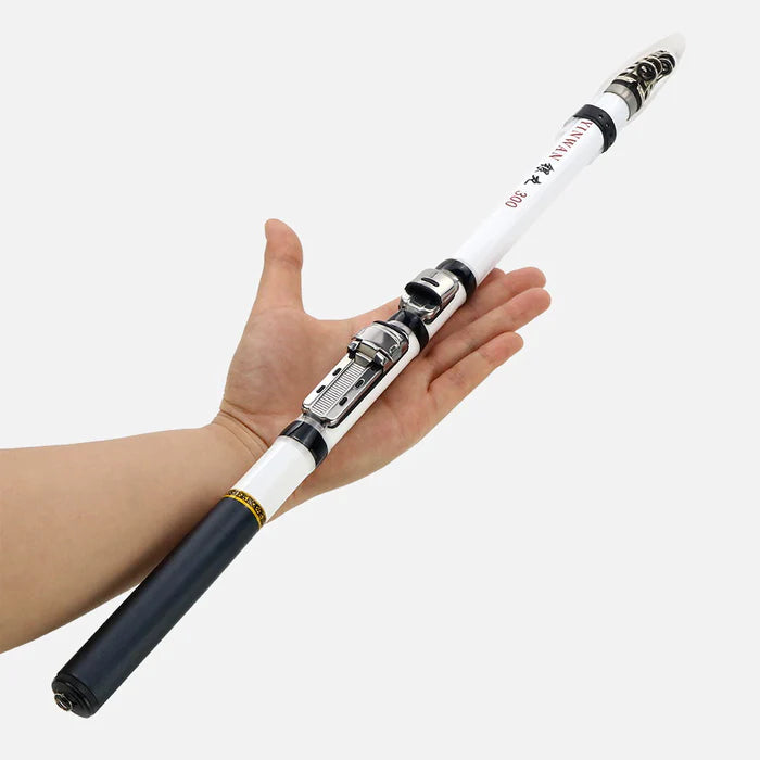 Vara de Pesca Telescópica Ultra Carbon - Super Resistente
