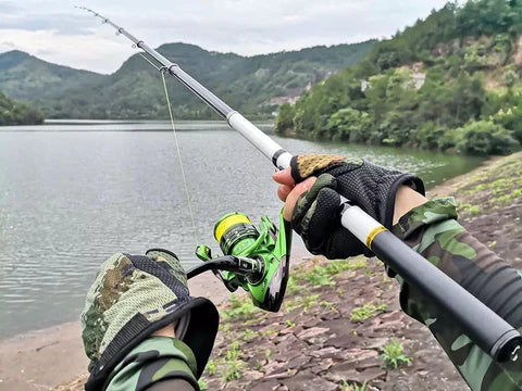 Vara de Pesca Telescópica Ultra Carbon - Super Resistente