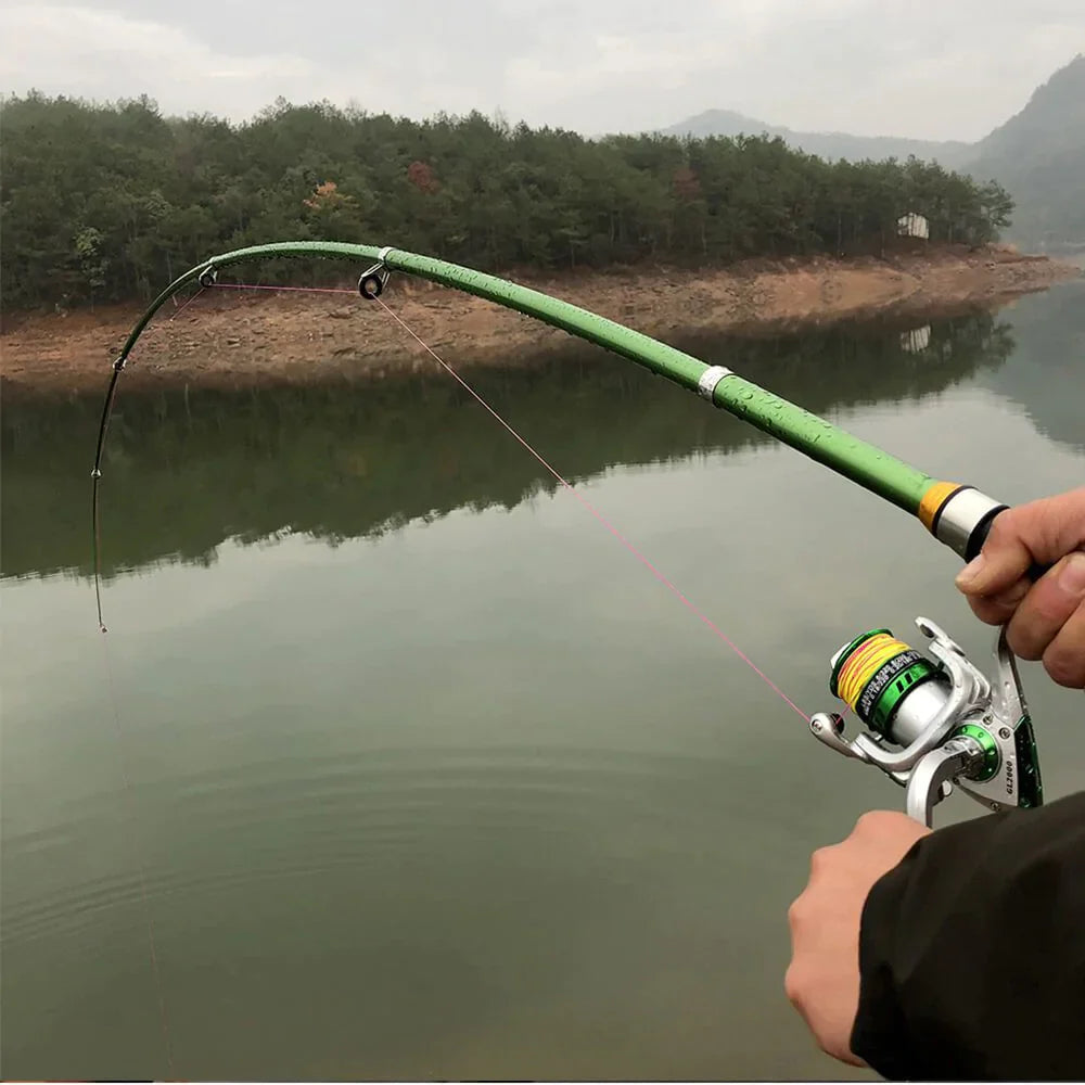 Vara de Pesca Telescópica Ultra Carbon - Super Resistente