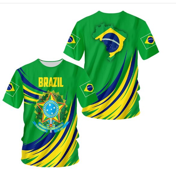 Camiseta Patriota Brasil 2026