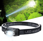 Lanterna de Cabeça HiperFocus - LED recarregável